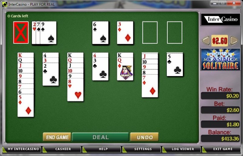 Пасьянс казино - Casino Solitaire