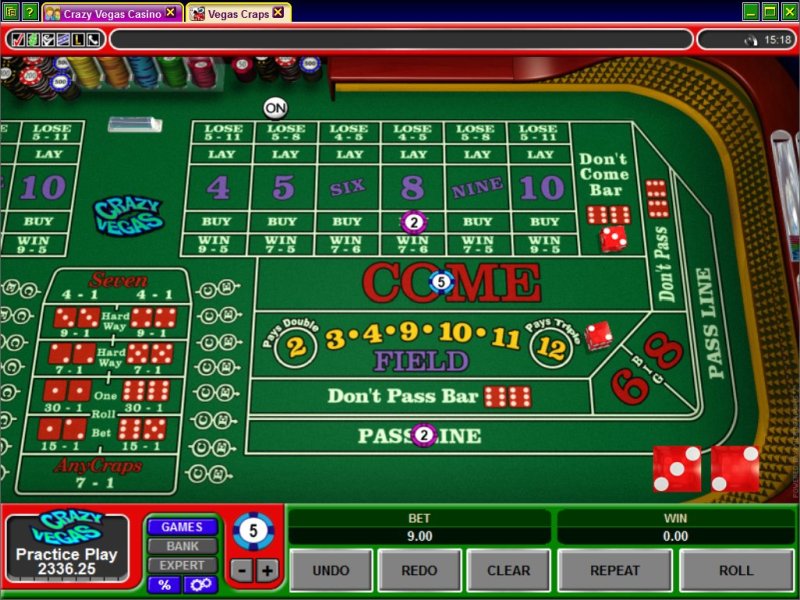 Кости или крэпс - Craps