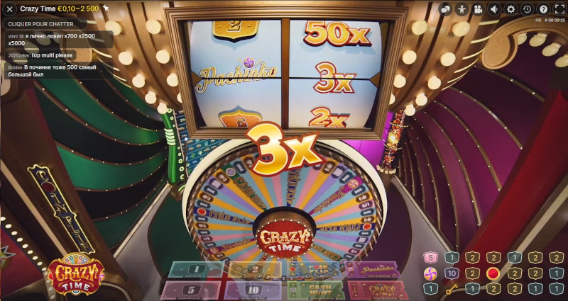 Crazy Time - очень популярная шоу-игра