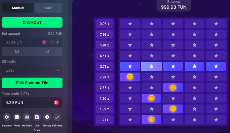 крипто-игра Башня - Tower